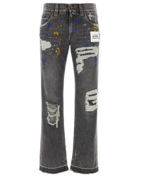 Dolce & Gabbana - Dolce & Gabbana Re-Edition F/W 2023 Collection Jeans - Lyst
