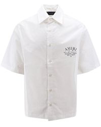 Amiri - Arts District Short Sleeve Vacation Shirt - Lyst