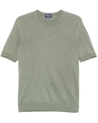 Drumohr - Crew Neck T-Shirt - Lyst