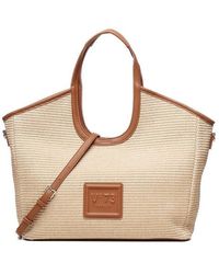 V73 - Jenny Logo Patch Shopping Bag - Lyst