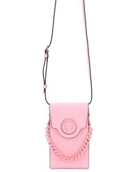 Versace - 'la Medusa' Phone Holder Mini Bag - Lyst