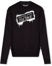 Versace - Printed Sweatshirt - Lyst