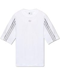 adidas Originals - T-shirt With Logo, - Lyst