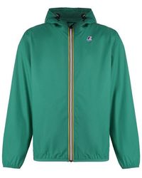 K-Way - Le Vrai 3.0 Claude Hooded Jacket - Lyst