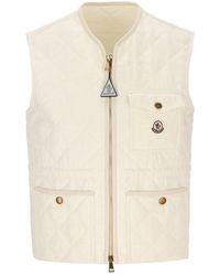 Moncler - Vigny Diamond-Quilted Padded Gilet - Lyst