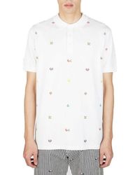 KENZO - Pixels Slim-fit Polo Shirt - Lyst