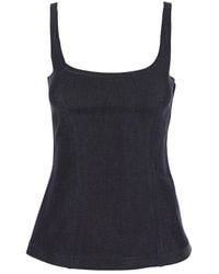 Marni - Sleeveless Top With Square Neck - Lyst