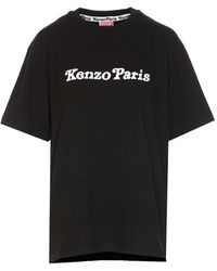 KENZO Sport Oversized T-shirt in Black for Men | Lyst
