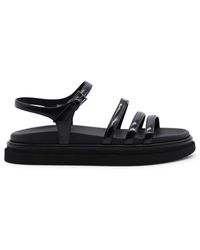 Hogan - Buckle-strap Open Toe Sandals - Lyst