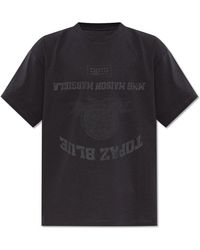 MM6 by Maison Martin Margiela - Printed T-Shirt - Lyst