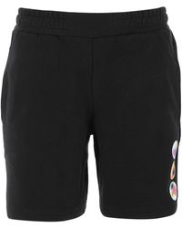 McQ Cotton Bermuda Shorts - Black