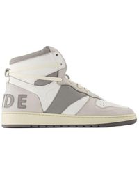 Rhude - Logo-Patch Sneakers - Lyst
