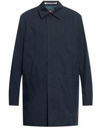 Paul Smith - Coat With Collar - Lyst