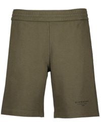 Givenchy - Logo Printed Bermuda Shorts - Lyst