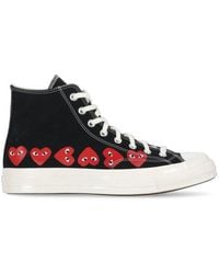 COMME DES GARÇONS PLAY - ‘Chuck 70 High X Comme Des Garcons Play’ Sneakers - Lyst