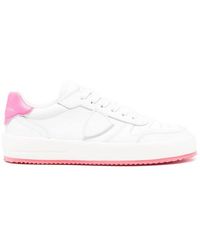 Philippe Model - Nice Logo Patch Low-top Sneakers - Lyst
