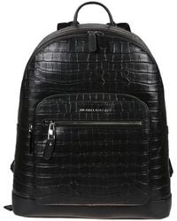 Michael Kors Kent Camo Backpack in Black for Men Lyst