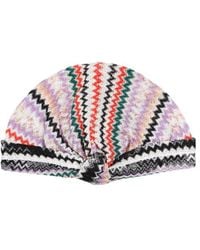 Missoni - Zigzag-woven Knitted Headband - Lyst