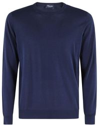 Drumohr - Crew Neck Knit Sweater - Lyst
