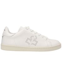 Isabel Marant - Logo Detailed Low-top Sneakers - Lyst