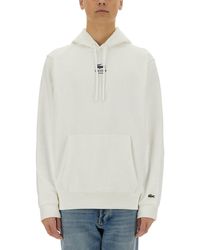 Lacoste - Sweatshirt With Logo - Lyst