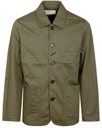 Universal Works - Buttoned Utility Jacket - Lyst