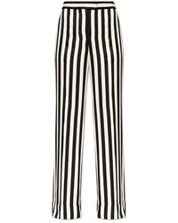 Moschino - Striped Trousers, - Lyst