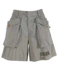 DSquared² Side Pocket Cargo Shorts - Natural