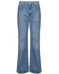 Rabanne - High Waisted Flared Jeans - Lyst