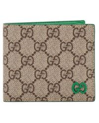 Gucci - Folding Wallet With Logo, - Lyst