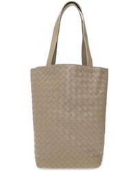 Bottega Veneta - Leather Shopper Bag - Lyst