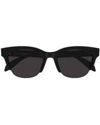 Alexander McQueen - Graffiti Square Frame Sunglasses - Lyst