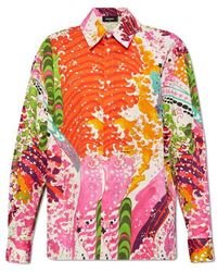 DSquared² - Patterned Shirt, - Lyst
