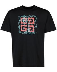 Givenchy - Cotton Logo T-Shirt - Lyst