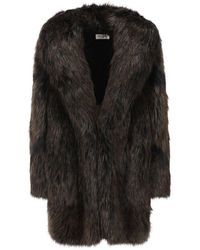 Saint Laurent Fur coats for Women | Online Sale up to 50% off | Lyst