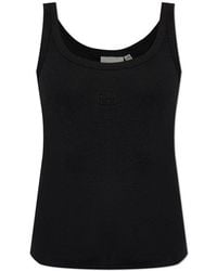 Gestuz - Ribbed Logo Tank Top - Lyst