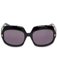 Tom Ford - Ren Square Frame Sunglasses - Lyst