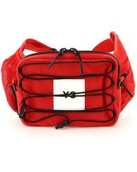 Y-3 Belt Bag With Logo And Coulisse - Red