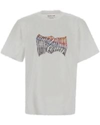 Martine Rose - Graphic Printed Crewneck T-shirt - Lyst