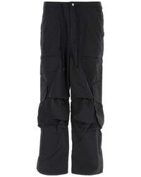 Entire studios - Freight Wide-Leg Cargo Trousers - Lyst