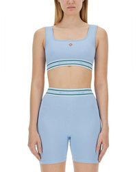 Casablanca - Seamless Cropped Top - Lyst
