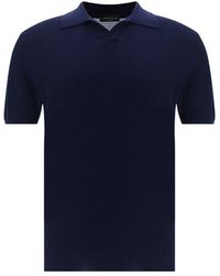 Roberto Collina - Knit Polo Shirt - Lyst