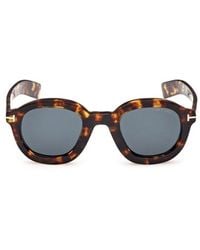 Tom Ford - Raffa Round Frame Sunglasses - Lyst