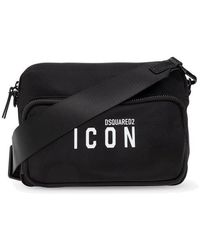DSquared² - Shoulder Bag With Logo - Lyst