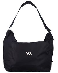 Y-3 - Logo Printed Crossbody Bag - Lyst
