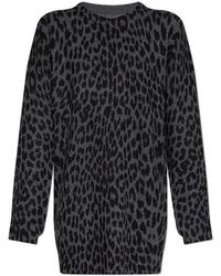 Zadig & Voltaire - Dress With Animal Motif - Lyst