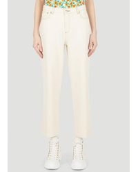 A.P.C. New Sailor Cropped Jeans - Natural