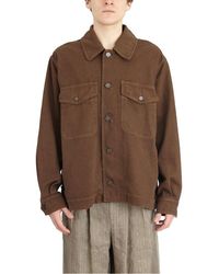 Uma Wang - Button-Up Shirt Jacket - Lyst