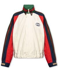 Gucci - Jacket With Logo - Lyst