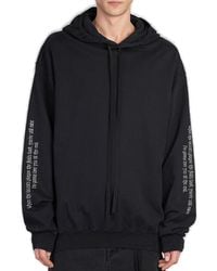 Ann Demeulemeester - Ollie Drawstring Hoodie - Lyst